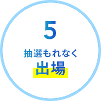 5.抽選もれなく出場